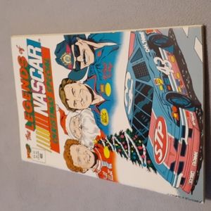 1991 Vortex Legends of NASCAR Christmas Special Richard Petty Bill Elliott Santa